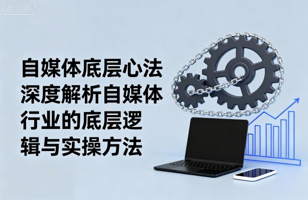 自媒体底层心法，深度解析自媒体行业的底层逻辑与实操方法-众创网