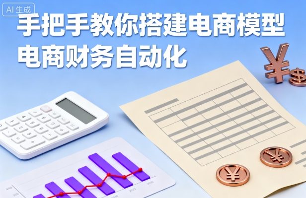 手把手教你搭建电商模型-电商财务自动化-众创网